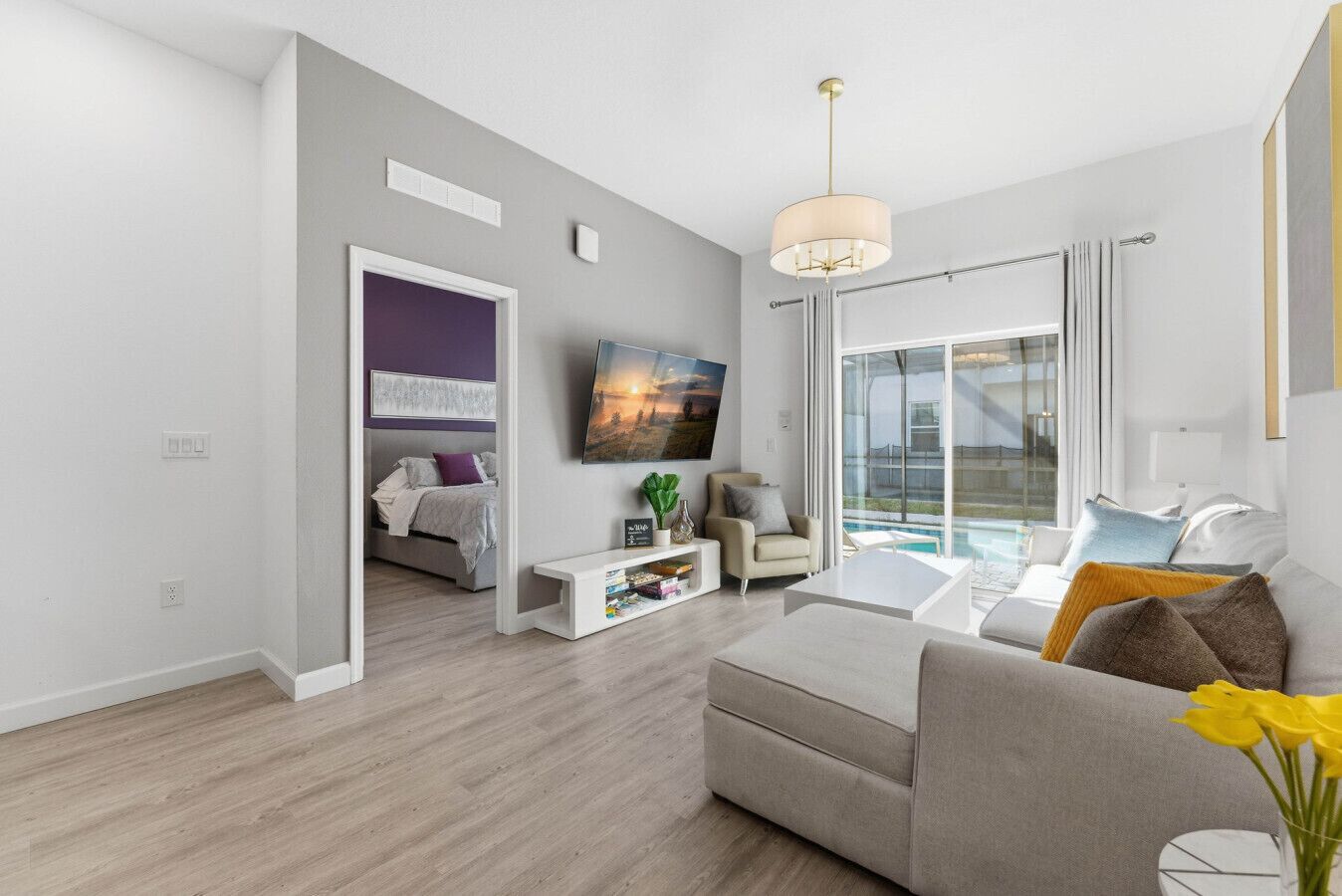 5 soverom, strykejern/-brett, reiseseng for barn og wi-fi (inkludert)