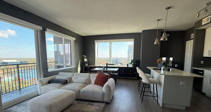 Luxury Downtown Retreat with Breathtaking City & Lake Views