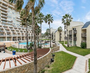 Apartment, 2 Schlafzimmer, Küche, Gartenblick | Blick auf den Garten