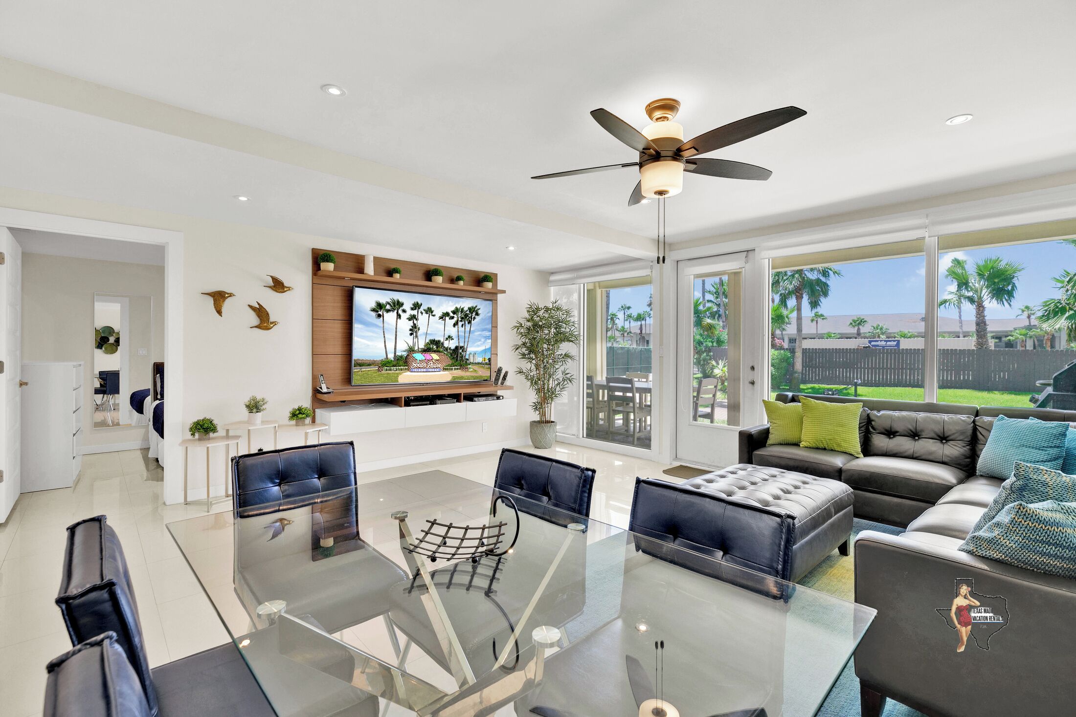 Deluxe-Apartment, 2 Schlafzimmer, Terrasse | Esszimmer