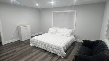 3 soveværelser, skrivebord, strygejern/strygebræt, gratis Wi-Fi