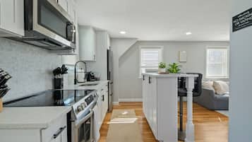 Microwave, oven, stovetop