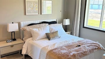 2 chambres, fer et planche à repasser, Wi-Fi, draps fournis