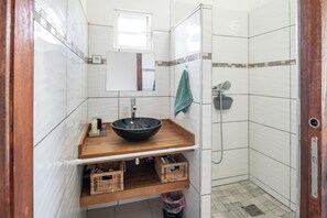 Hair dryer, towels