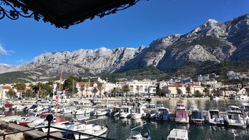 Luxury Apartment, Balcony, Sea View | View from room
