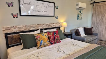 1 chambre, fer et planche Ă repasser, Wi-Fi gratuit, draps fournis