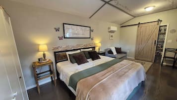 1 soverom, strykejern/-brett, wi-fi (inkludert) og sengetøy