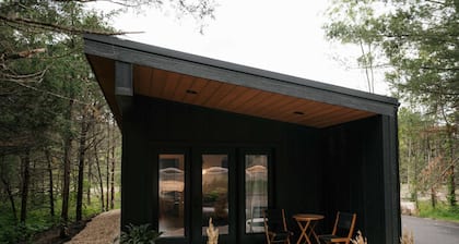 Stylish One-Bedroom Cabin at Woods & Co Weddings + Events