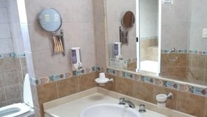 Hair dryer, towels, soap, shampoo - Hotel Sol y Luna (Merlo)