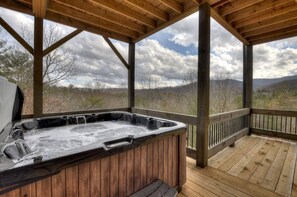 Baignoire à remous extérieure