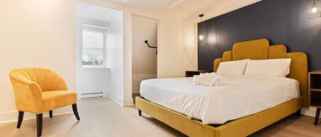 4 habitaciones, escritorio, wifi y ropa de cama