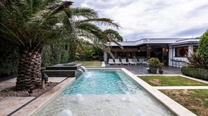 Una piscina climatizada