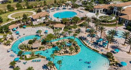 Sleeps 16! 8bdr Kid Haven w/ Pool & Arcade Orlando Resort Retreat by Avantstay
