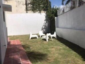 Apartment, 3 Bedrooms, Garden Area | Terrace/patio