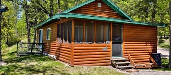 Serene Lakefront Cabin - Steps from Big Turtle Lake