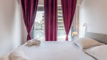 2 bedrooms, iron/ironing board, travel crib, free WiFi