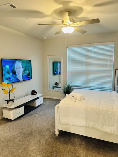 Brand new Cozy Luxury 1 bedroom in central Frisco with WiFi,AC and all you need 