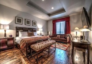 Arbetsyta för laptop, gratis wi-fi och sängkläder