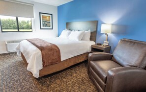Premium bedding, pillowtop beds, desk, laptop workspace - My Place Hotel Raleigh Garner NC (Garner)