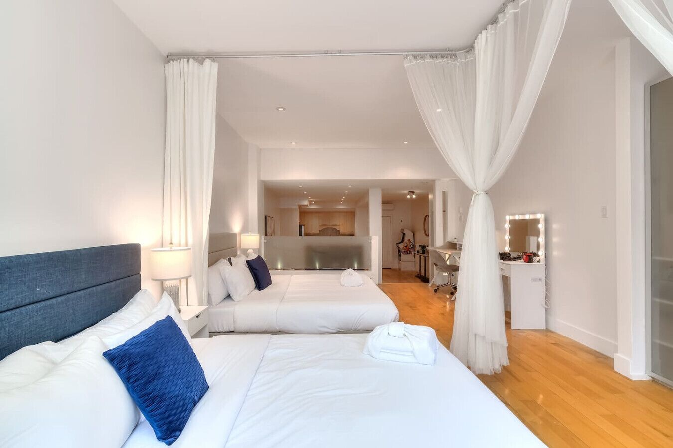 1 bedroom, desk, iron/ironing board, WiFi