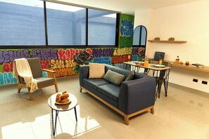 Apartment (2 Bedrooms) | Floor plan - Charming Aparta-suite Stadio Rosa Negra Retreat (Medellín)