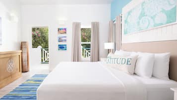 Suite Junior, 1 trÚs grand lit et 1 canapé-lit, vue jardin