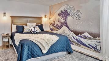6 bedrooms, iron/ironing board, travel cot, WiFi