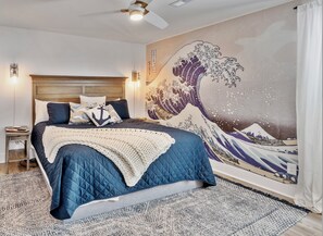 6 bedrooms, iron/ironing board, travel cot, WiFi