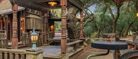 Restaurante al aire libre