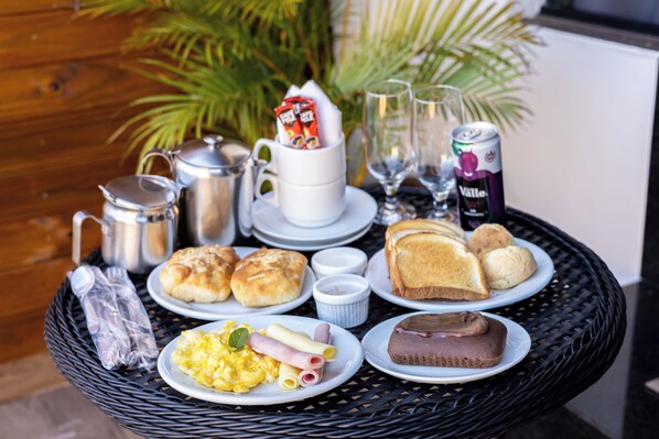 Ferdiglaget frokost hver dag (BRL 0.01 per person)