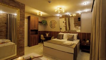 Quarto superluxo | Quartos à prova de som, Wi-Fi de cortesia