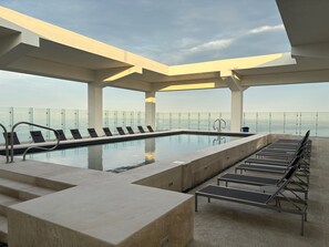 Pool - Luxury 3-Bedroom Beachfront Condo at Harbor 171 with Pools, Gym, and much more! (Puerto Vallarta)