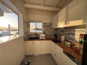 Classic Townhome, 2 Bedrooms, Non Smoking, Sea View | Private kitchen - KAZPARADIS LES SAINTES  (Terre-de-Haut)