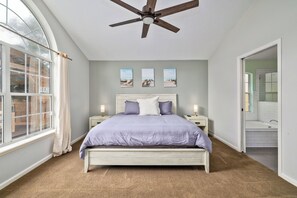 3 bedrooms, iron/ironing board, travel cot, WiFi