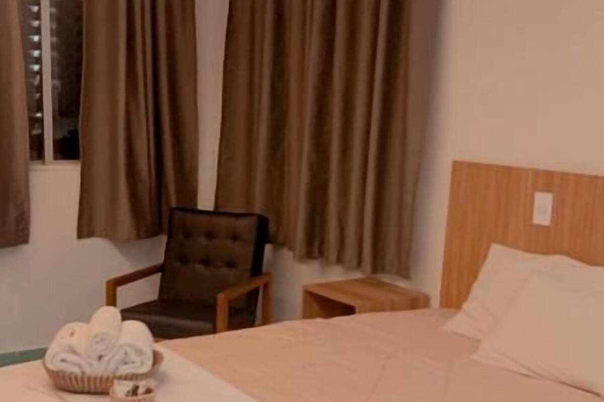 Desk, bed sheets
