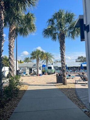 Terrace/patio - Charming 2-bedroom 1.5 Bath Cottage in the famous Sun Outdoors in Sarasota (Sarasota)