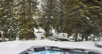 Chic Mtn Condo, Minutes from Slopes on Vail Bus Route, Completely Renovated, Hot Tub,Fireplace