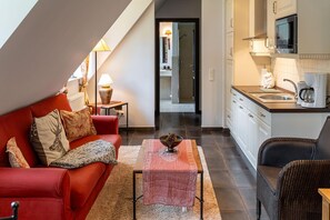 Interior - Apartment KM3 "Kranich" - 2-room apartment in a quiet location for 2 pers. with WLAN (Klein-Müritz)