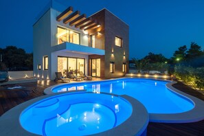 A heated pool - Beautiful villa Tamaria with heated pool and roof terrace (Zaton)