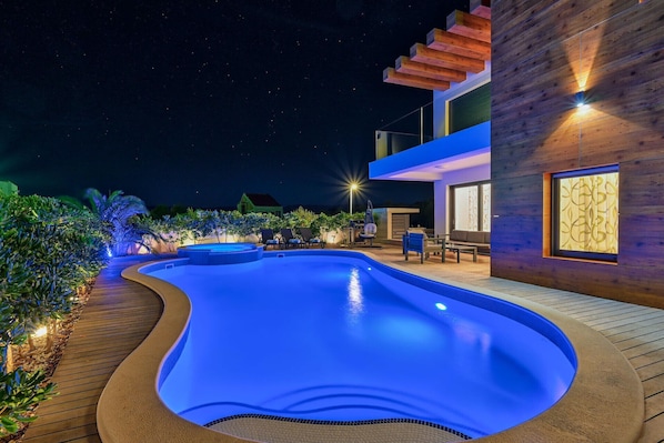 Piscine chauffée