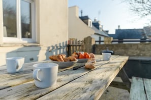 Outdoor dining - Ty Raok - Pretty house in Lilia 200m from the sea (Plouguerneau)