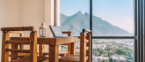 Executive Apartment, 1 Queen Bed with Sofa bed, Balcony, Mountain View | Balcony view