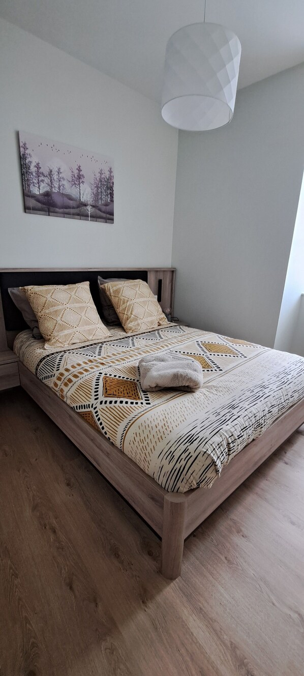 1 chambre, accès Internet, draps fournis