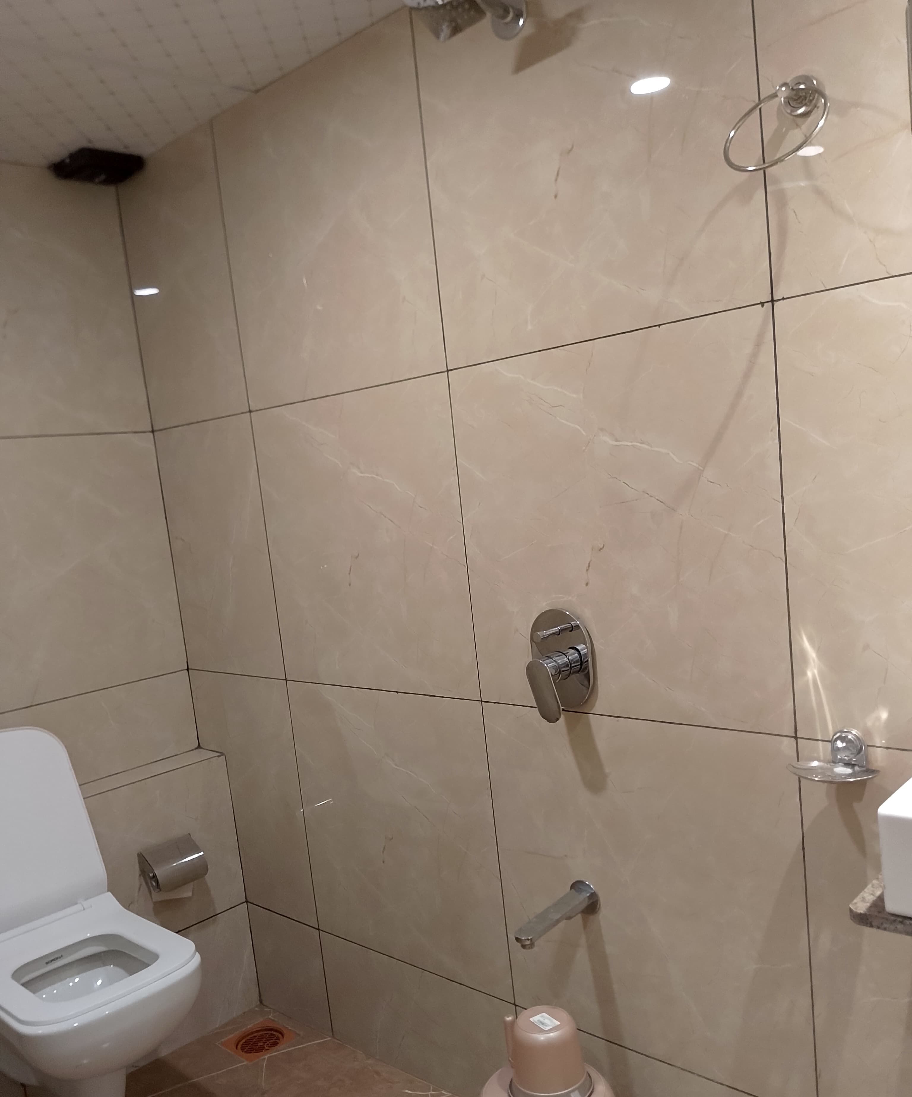 Deluxe Double Room | Bathroom | Shower, free toiletries, towels, soap