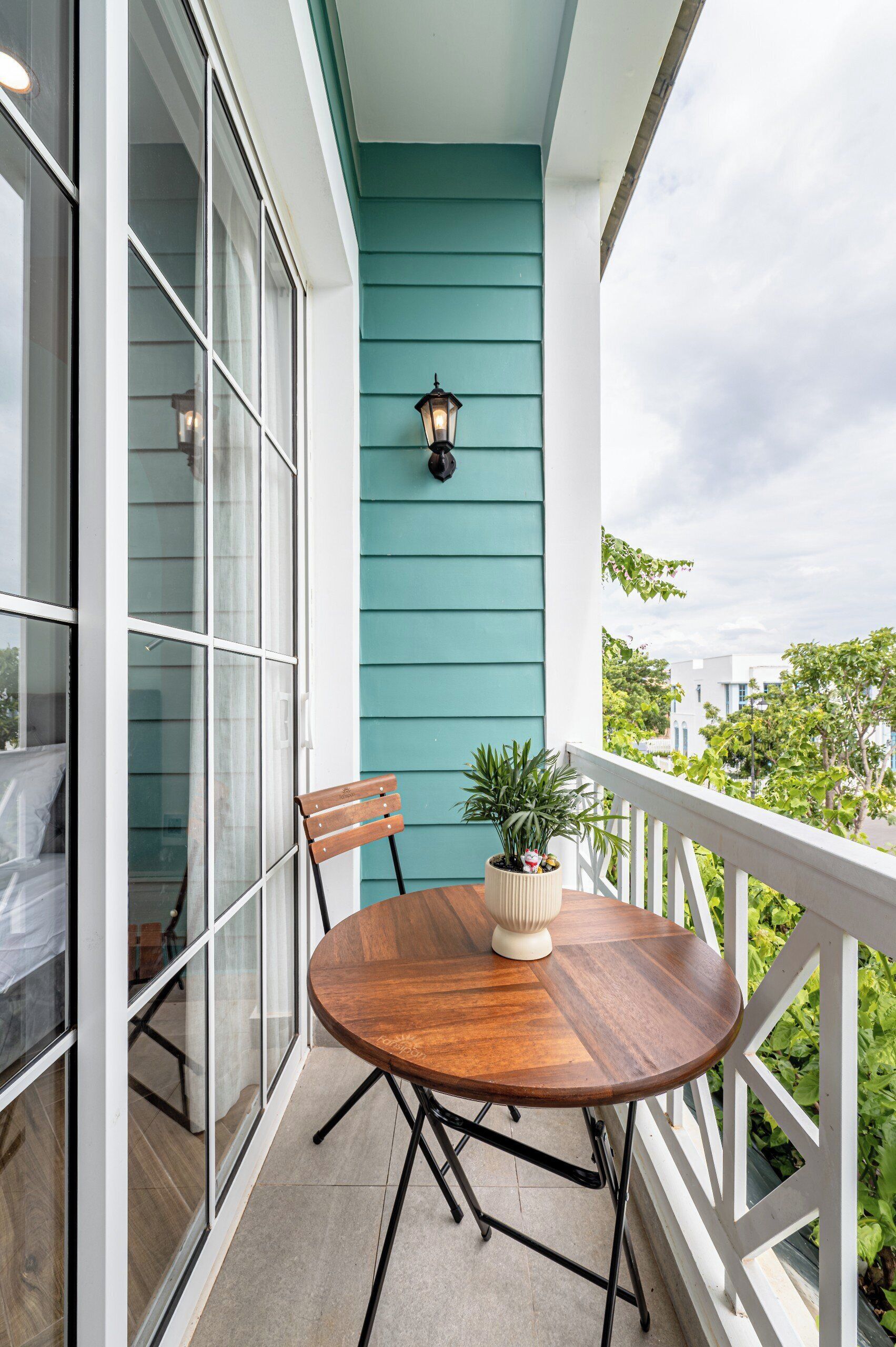 奢華別墅, 露台, 花園景 | 陽台