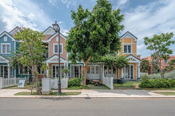 Fassade der Unterkunft