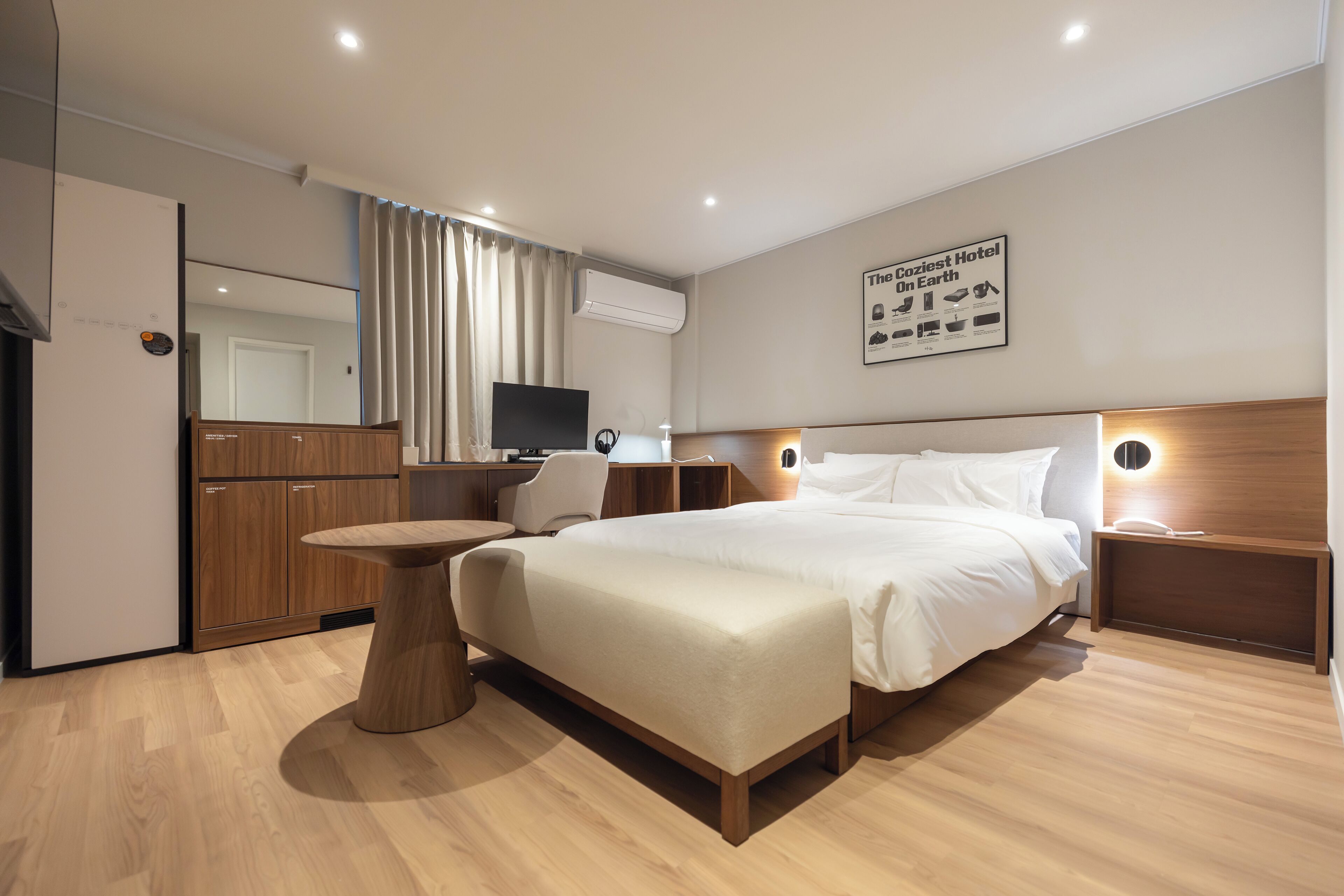 Literie de qualité supérieure, bureau, Wi-Fi gratuit, draps fournis