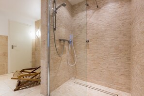 Shower, hair dryer