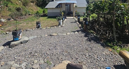 Cabin in the mountains of the Toachi Canyon!