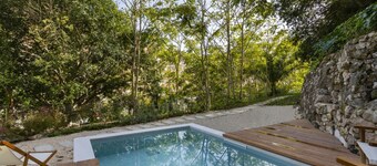 Villa with heated pool located in a unique position